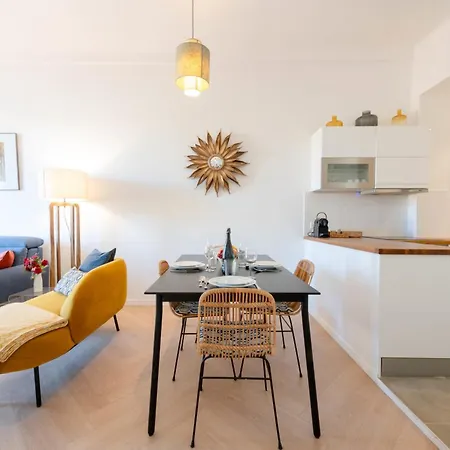 Modern 2-br With Balconies 3 Min From Palais Des Festivals Apartamento