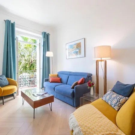 Modern 2-br With Balconies 3 Min From Palais Des Festivals Apartamento