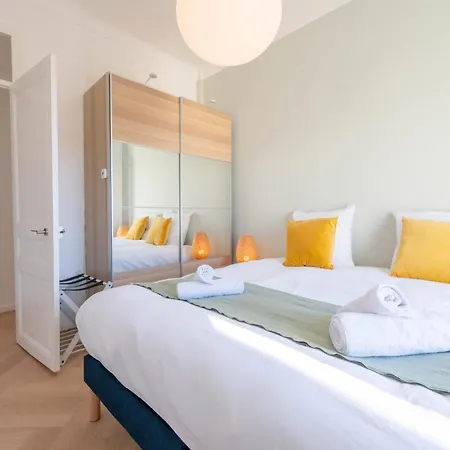 Modern 2-br With Balconies 3 Min From Palais Des Festivals Lägenhet *