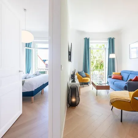 Modern 2-br With Balconies 3 Min From Palais Des Festivals