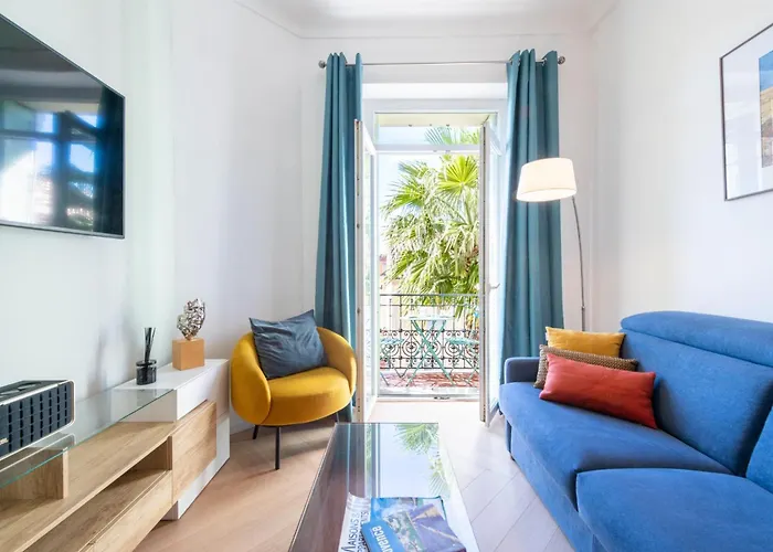 公寓 Modern 2-br With Balconies 3 Min From Palais Des Festivals *